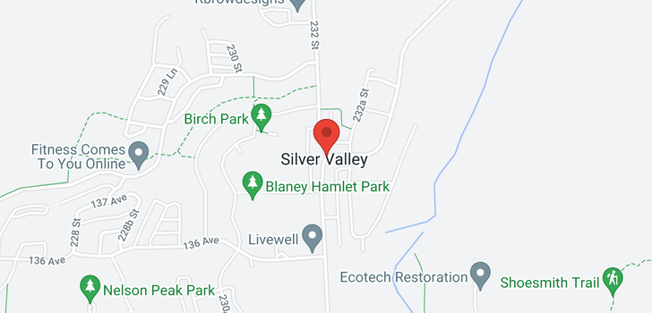 map of 23226 SILVER VALLEY ROAD